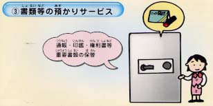 書類等の預かりサービス